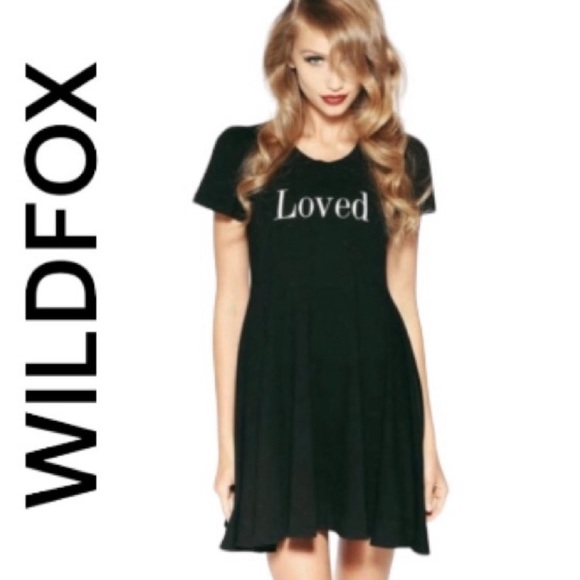 WILDFOX Loved Dress Swing Mini - Picture 1 of 10